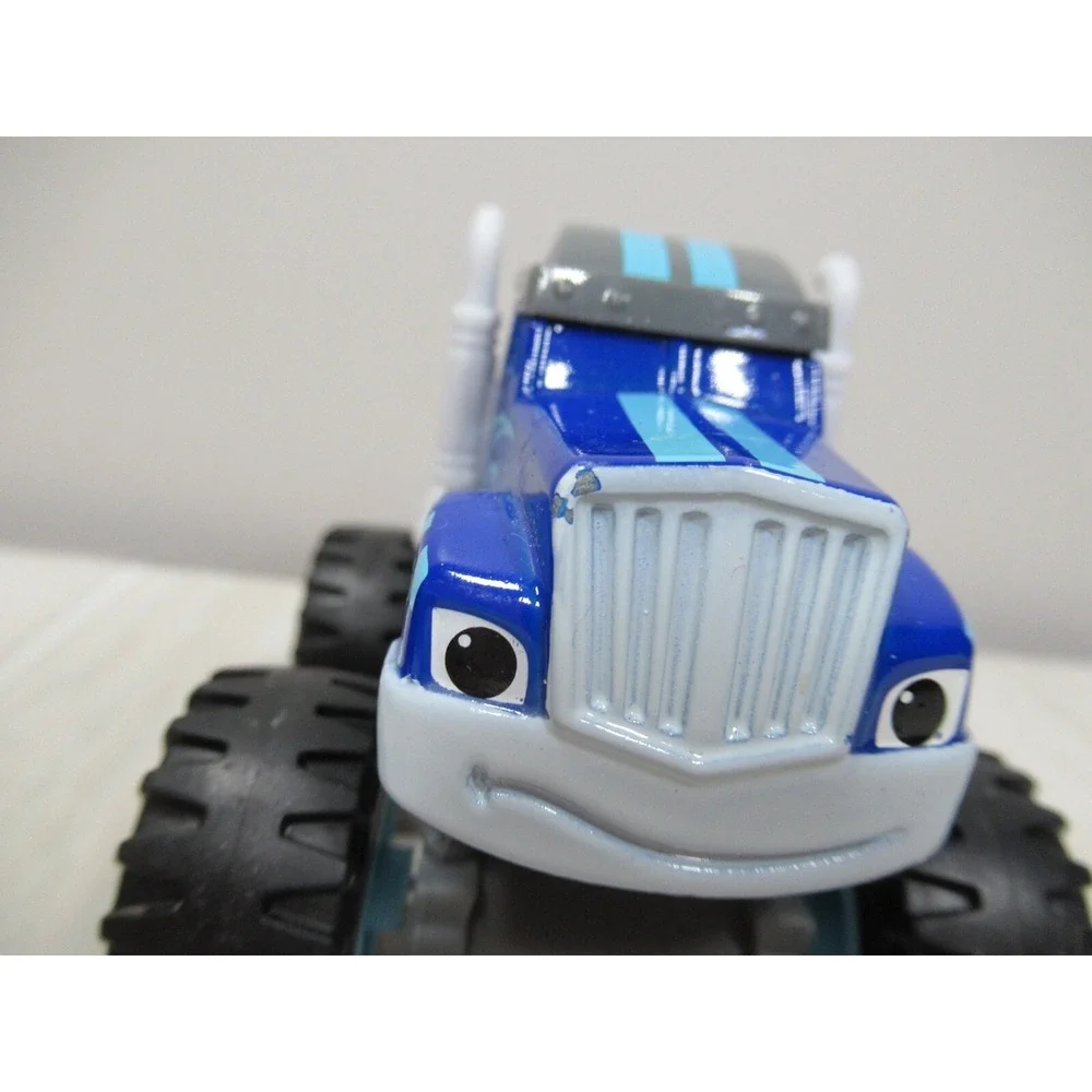 Blaze & the Monster Machines die cast trucks Blaze Crusher Fisher Price used